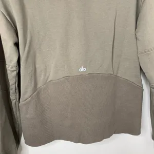 ALO Yoga Brown Interval Hoodie Sweatshirt Branch Womens Small thumbnail 6
