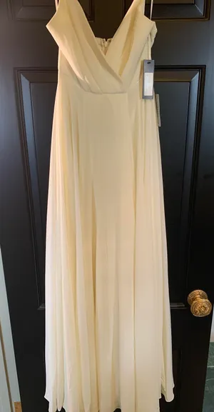 NWT Cream Maxi Dress thumbnail 1