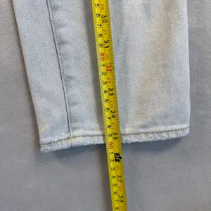 PacSun Womens High Rise Straight Distressed Light Wash Button Fly Jeans Size 24 thumbnail 9