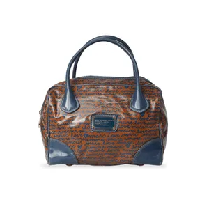 Marc by Marc Jacobs Plastic Boston Bag Orange/Blue Color Combo thumbnail 8