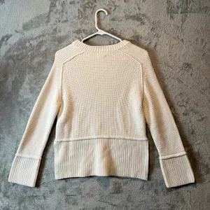 Anthropologie Pilcro Easy Pullover Sweater‎ In White Women’s Size XXS thumbnail 3