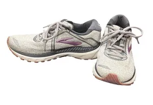 Brooks GTS Adrenaline 20 wms gray pink low walking run sneakers sz 8 SKU 10-604 thumbnail 1