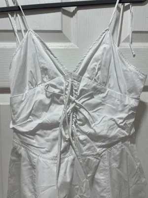 Zara white dress  thumbnail 3