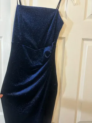 Navy Blue Homecoming Dress Dillard's thumbnail 6