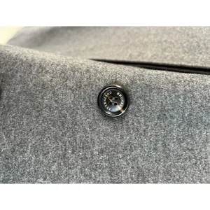 Brunello Cucinelli Gray Cashmere Coat Women’s S Quiet Luxury Old Money Formal thumbnail 4