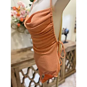 Princess Polly orange one piece bodysuit size 6 thumbnail 3