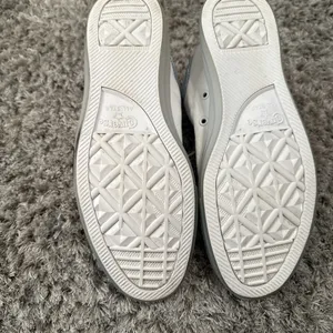 White Converse High Tops with Clear Sole Size 8/10 thumbnail 6
