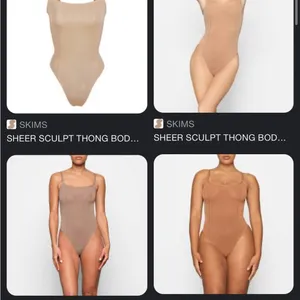 SKIMS Sheer Sculpting Bodysuit NWT thumbnail 5
