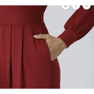 Halara SculptKnit V-neck Long Sleeve Belted Jumpsuit with Pockets-Easy Peezy S thumbnail 8