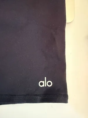 Alo Yoga High-Waisted Shorts Biker Black thumbnail 3