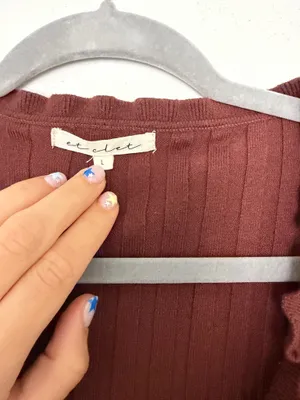 Knit top Red Size L thumbnail 2
