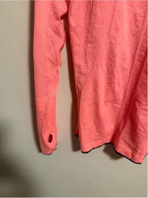 Lululemon Swiftly Tech Long Sleeve Light Flare Inkwell Orange Pink- Size 6 thumbnail 8