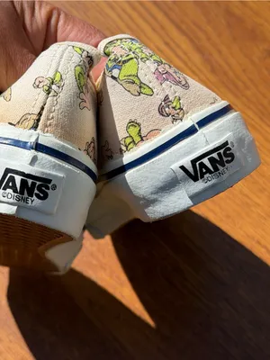 Vans Disney Dopey Print Canvas Sneakers Women’s Casual Shoes Vintage thumbnail 6