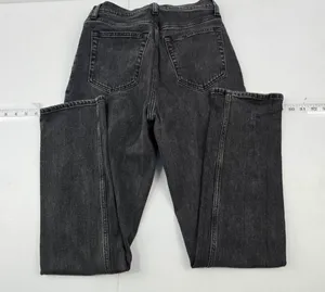 Abercrombie 90s Slim Straight Ultra High-Rise Jeans thumbnail 3