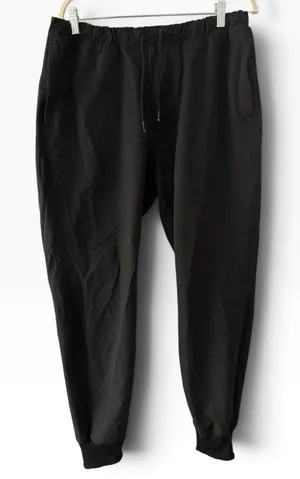 Abercrombie & Fitch Black Softshell Jogger Pants Women’s Size Medium thumbnail 1