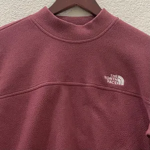 THE NORTH FACE TKA Mock Neck Fleece Cropped Sweatshirt in Mauve Pink Size M thumbnail 7