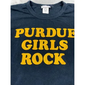 Jones & Mitchell Purdue Girls Rock T-Shirt Womens Small Short Sleeve Pullover thumbnail 3