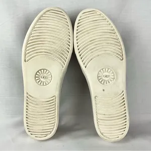 UGG Jass Gray Suede Platform Sneakers Sz 8.5 Slip On Casual thumbnail 7