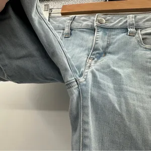 American Eagle Light Wash Mid Rise Cropped‎ Jegging Jeans Size 4 thumbnail 5