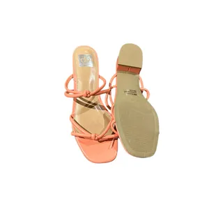 New DV Dolce Vita Knotted Slip On Sandal In Color Tangerine thumbnail 8