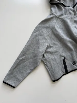 Nike Sportswear Gray Tech Fleece Cape Size Medium thumbnail 5