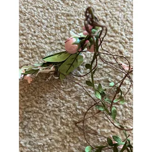 Flower crown hair accessories hair bands leaves party thumbnail 2