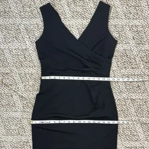 Black V-Neck Sleeveless Maxi Dress with Side Slit thumbnail 14