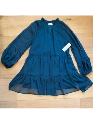 Red Dress Boutique Teal Tiered Mini Dress thumbnail 3