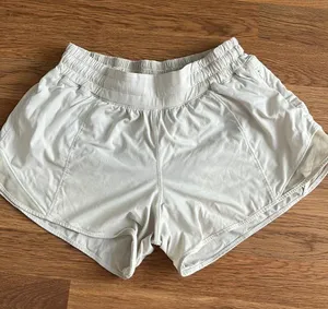 White Lululemon Hotty Hot Shorts thumbnail 1