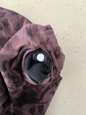 Lululemon Pink Purple Cropped Leggings thumbnail 3