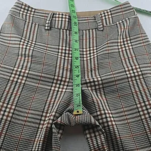By Together Multicolor‎ High Rise Houndstooth Plaid Wide Leg Pants Size Small thumbnail 4