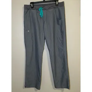 FIGS Kade Graphite Gray Straight Leg Cargo Scrub Pants Women’s Size Large thumbnail 4