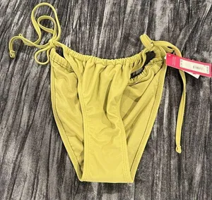 Green Bikini Bottom by Xhilaration size L thumbnail 1