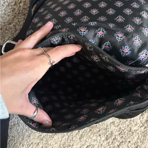 Vera Bradley Black Quilted crossbody purse and wallet thumbnail 2