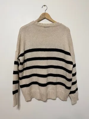 Wooden Ships Striped Sweater M/L Caroline thumbnail 7