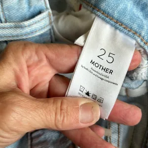 SNACKS LA From Mother Wide Leg Jeans New Light Wash thumbnail 8