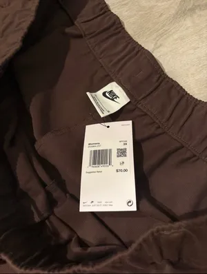 Nike Sportswear Women's Brown Jersey Easy Mid Rise Joggers (DV4864-237) 3X NEW thumbnail 3