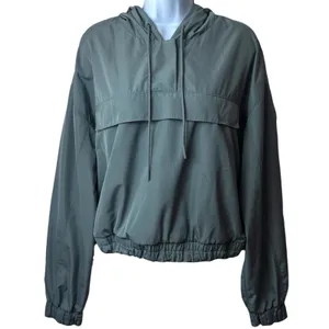 Alo International Anorak Hoodie Cosmic Grey‎ Athletic Outdoors Utility L thumbnail 3