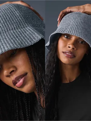 ALO Yoga | Denim Knit Cloche thumbnail 2