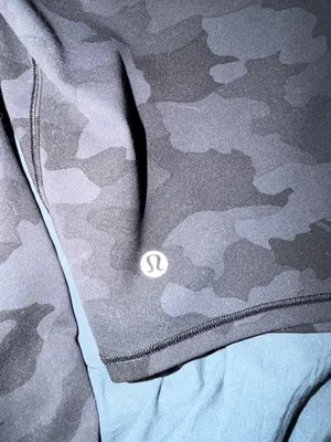 Lululemon Wunder Train Crop Top Long Sleeve Camo thumbnail 3
