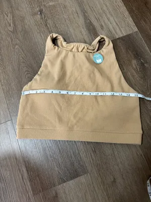 Tone it Up Tan Sports Bra Size XL New thumbnail 4