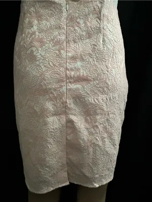 Moon Sleeveless Pink Lace Sheath Dress XS - SM thumbnail 10