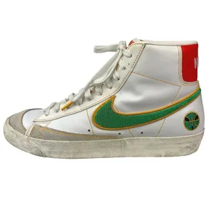 Nike Blazer Mid 77 Vintage Rayguns Womens White Lace Up Sneakers Shoes Size 10 thumbnail 2