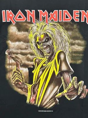 Hanes Iron Maiden Killers Heavy Metal Rock Album Shirt thumbnail 4