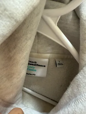 Aritzia perfect fit heather gray hoodie  thumbnail 5