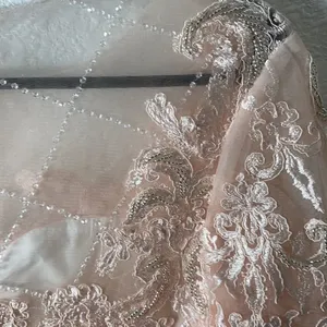 Pink Cocktail Dress - Intricate Beautiful Beading Approx Size 4 thumbnail 6