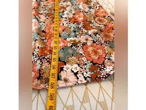 For Love & Lemons Long-Sleeve Floral Tie-Front Maxi Dress Size XS thumbnail 9
