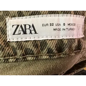 Zara Womens Snake‎ Print High Rise Wide Leg Jeans Size 0 NWT thumbnail 4