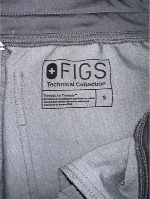 FIGS Zamora Jogger Scrub Pants Gray Technical Collection Womens Small W18SW2005 thumbnail 2