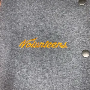 Tennessee Volunteers Fanatics Letterman Varsity Tri-Blend Jacket -Gray/Orange L thumbnail 5